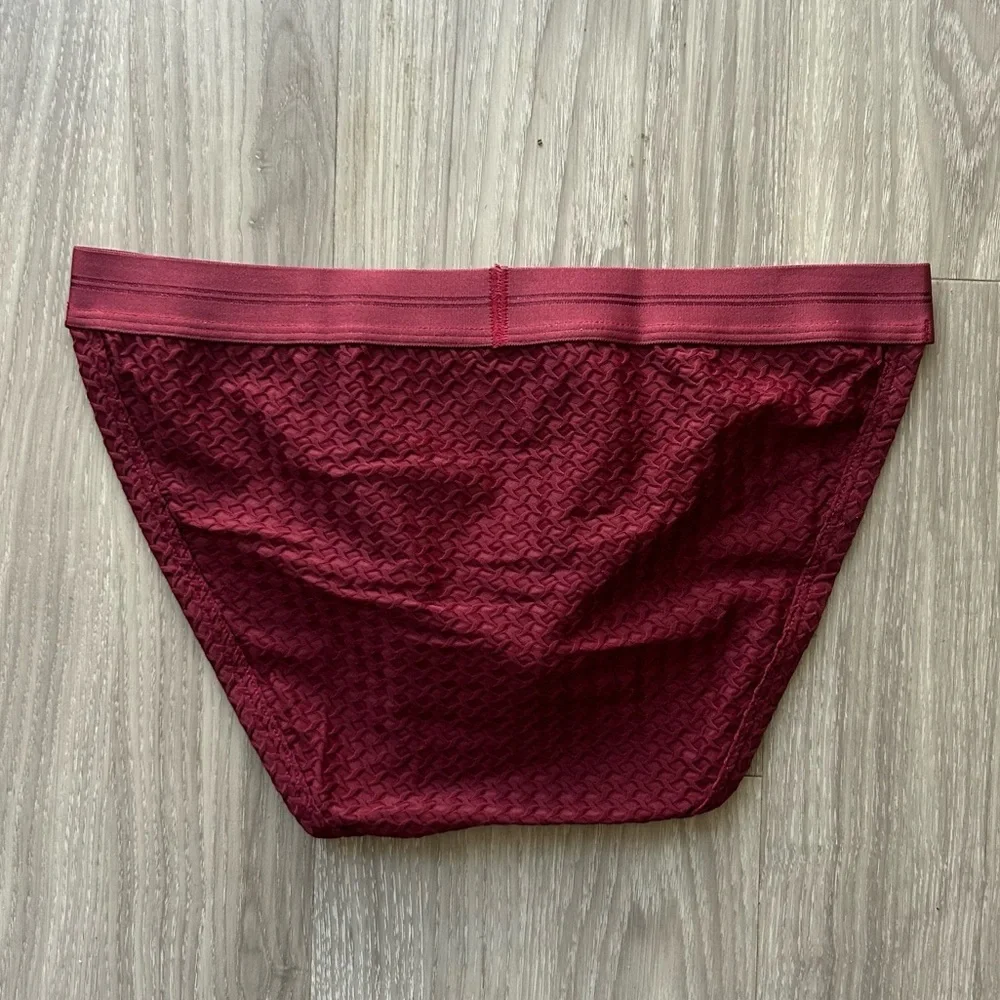 Andrew Christian | Bespoke Martel Brief with Almost Naked in Burgundy (Small)